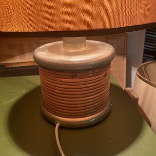 lampada in vimini 
