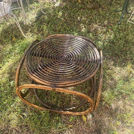 tavolino vimini