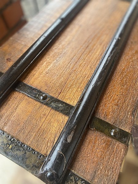 baule primo del 900 in legno